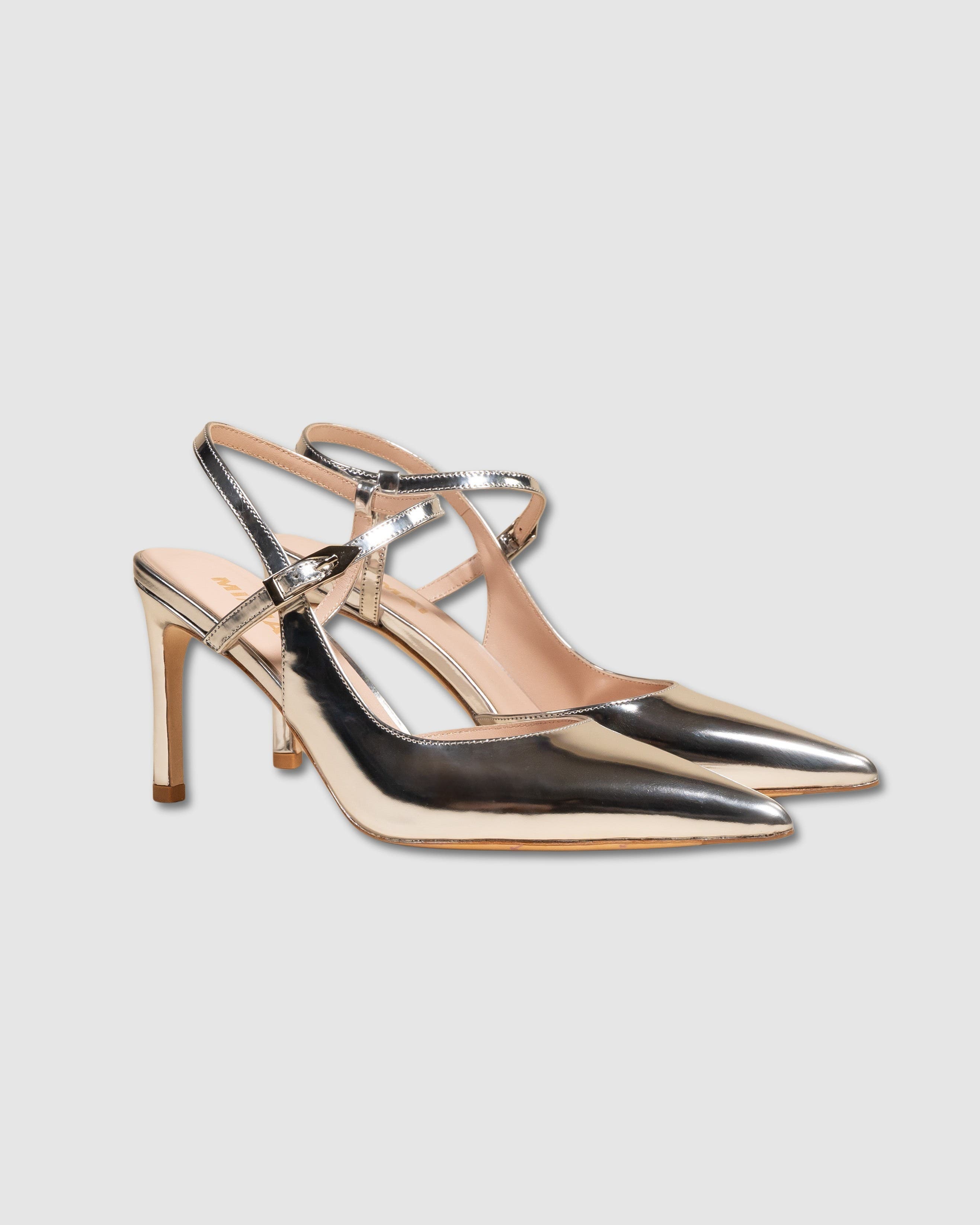 MI/MAI Emy Slingback Stiletto, Alternate, color, Silver