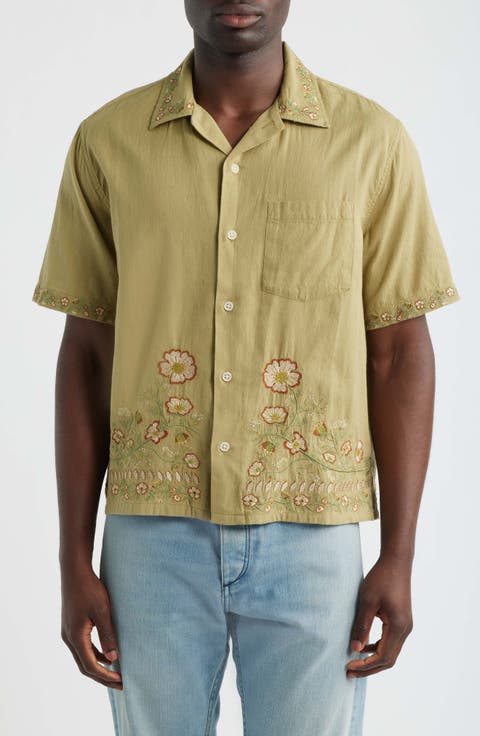 Augusta Embroidered Short Sleeve Shirt