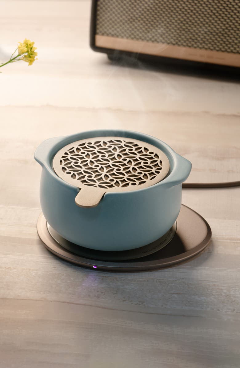 OHOM Jun Self-Heating Diffuser Set, Alternate, color, Moonmist Blue