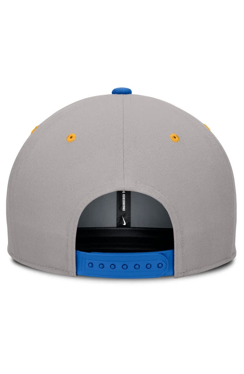 Nike Men's Nike Blue/Gray UCLA Bruins Prep Pro Performance Snapback Hat, Alternate, color, Blue