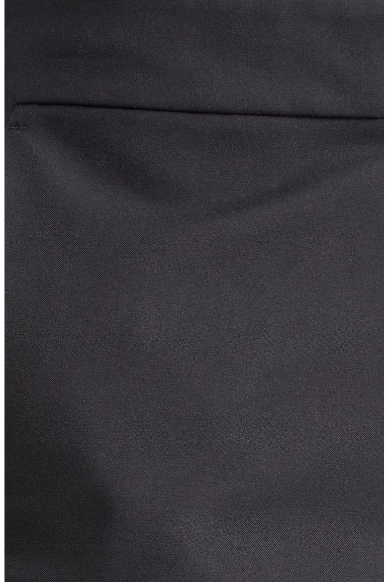 Manhattan Techno Stretch Twill Ankle Skinny Pants, Alternate, color, BLACK