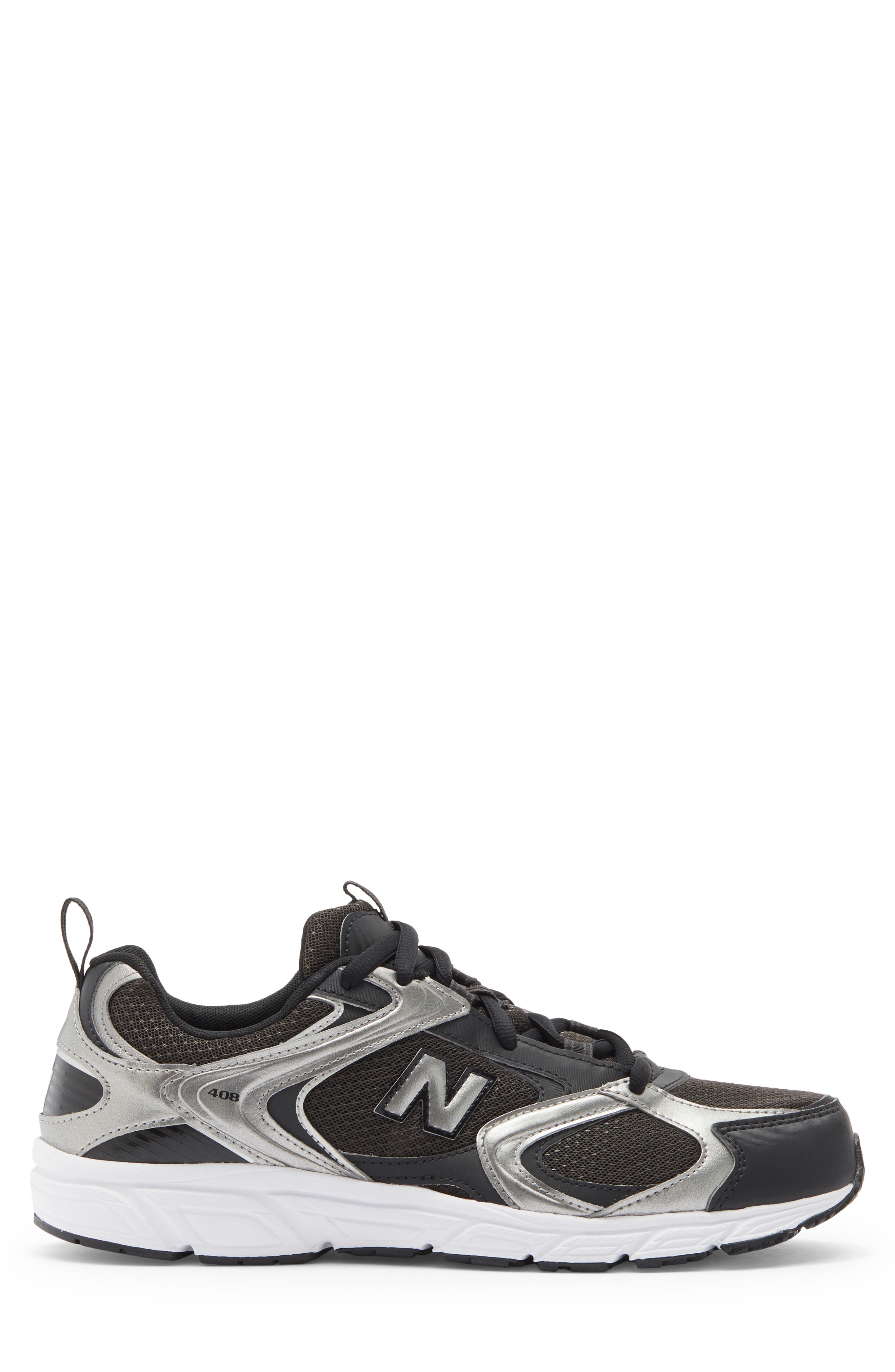 408 Running Shoe, Alternate, color, BLACK CEMENT/ DK SILVER MET