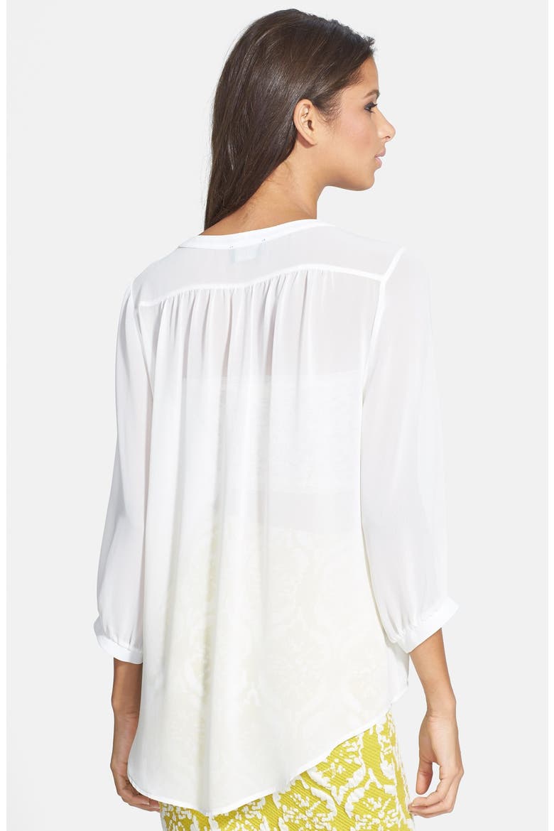 ASTR High/Low Blouse, Alternate, color, CREAM