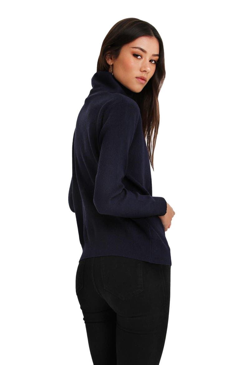 Brother's Zip Front Jumper, Alternate, color, Navy