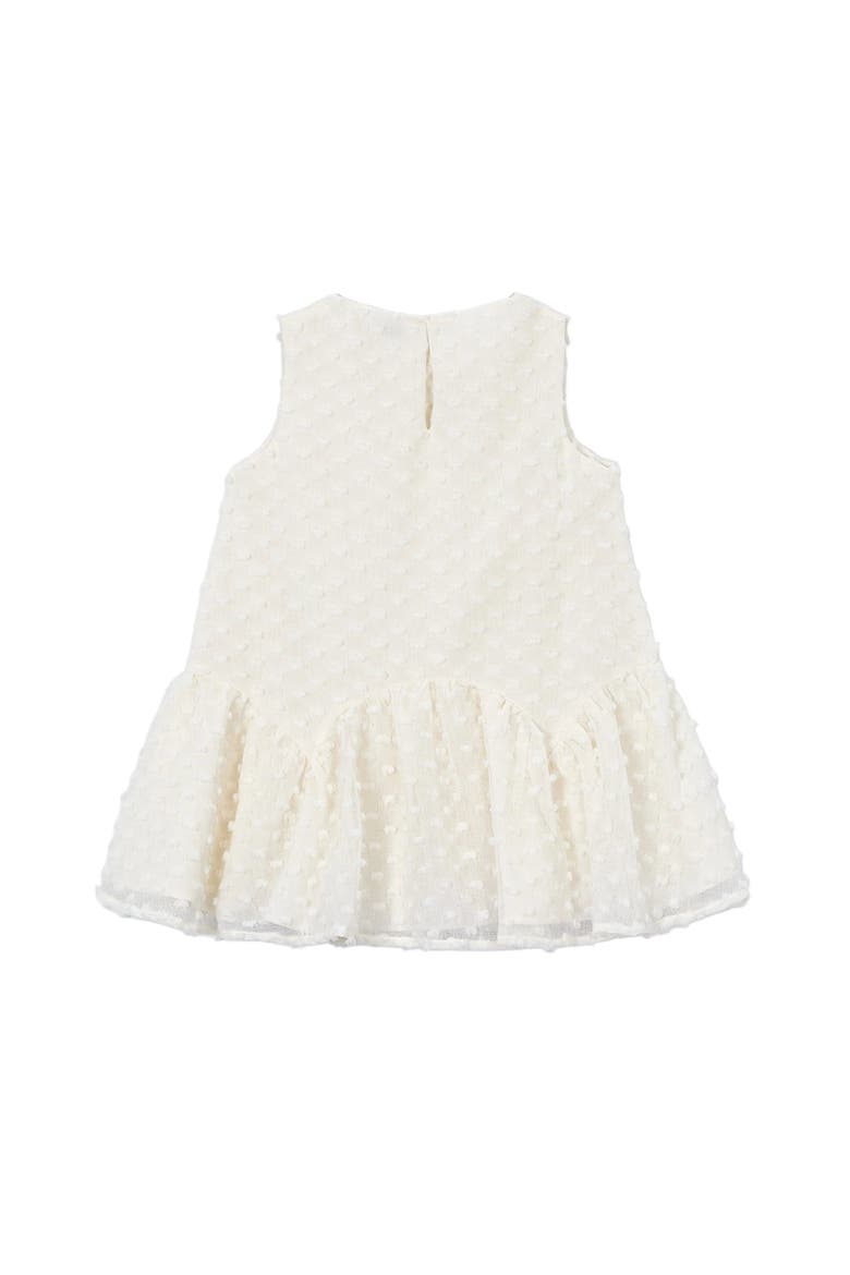 Plumeti dress, Alternate, color, White