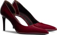 Khaite Jett Pointed Toe Half d'Orsay Pump