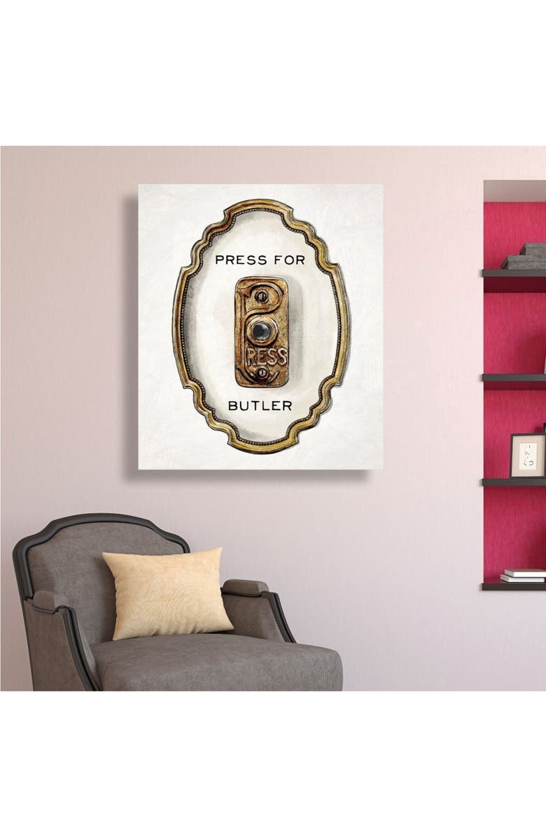 Oliver Gal Press for Butler Canvas Wall Art, Alternate, color, 