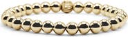 Bowood Lane 6mm Gold Filled Beaded Bracelet