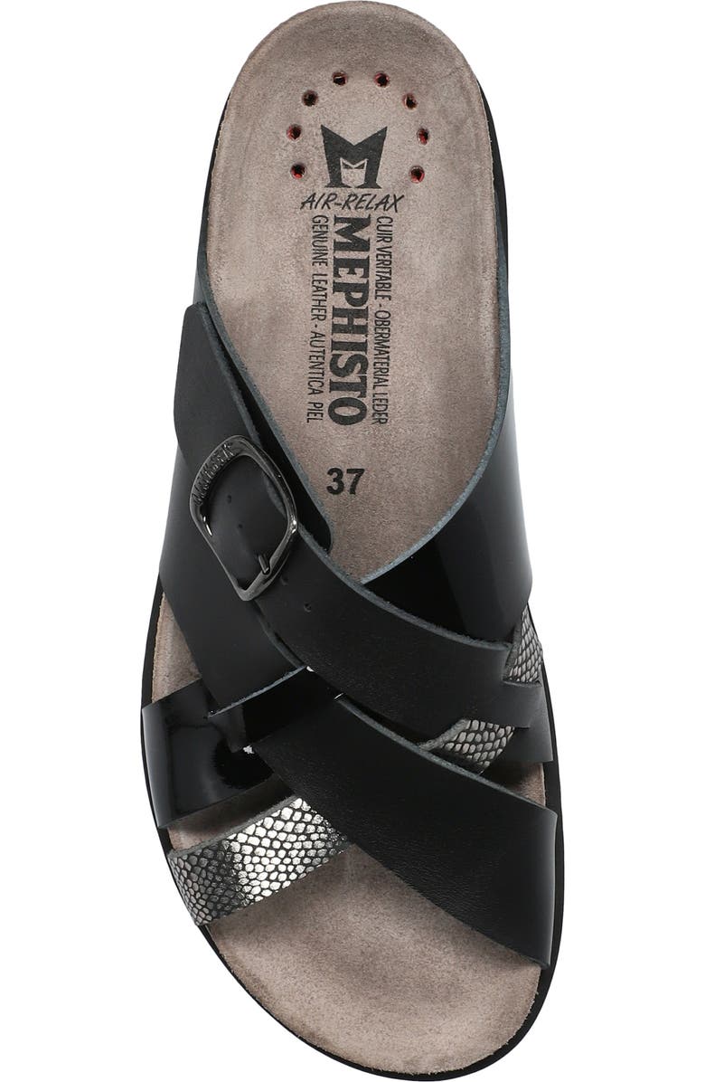 Mephisto Hida Slide Sandal, Alternate, color, Grey