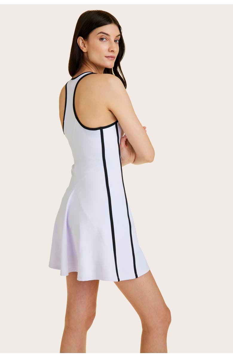 ALALA Framed Serena Dress, Alternate, color, White + Black