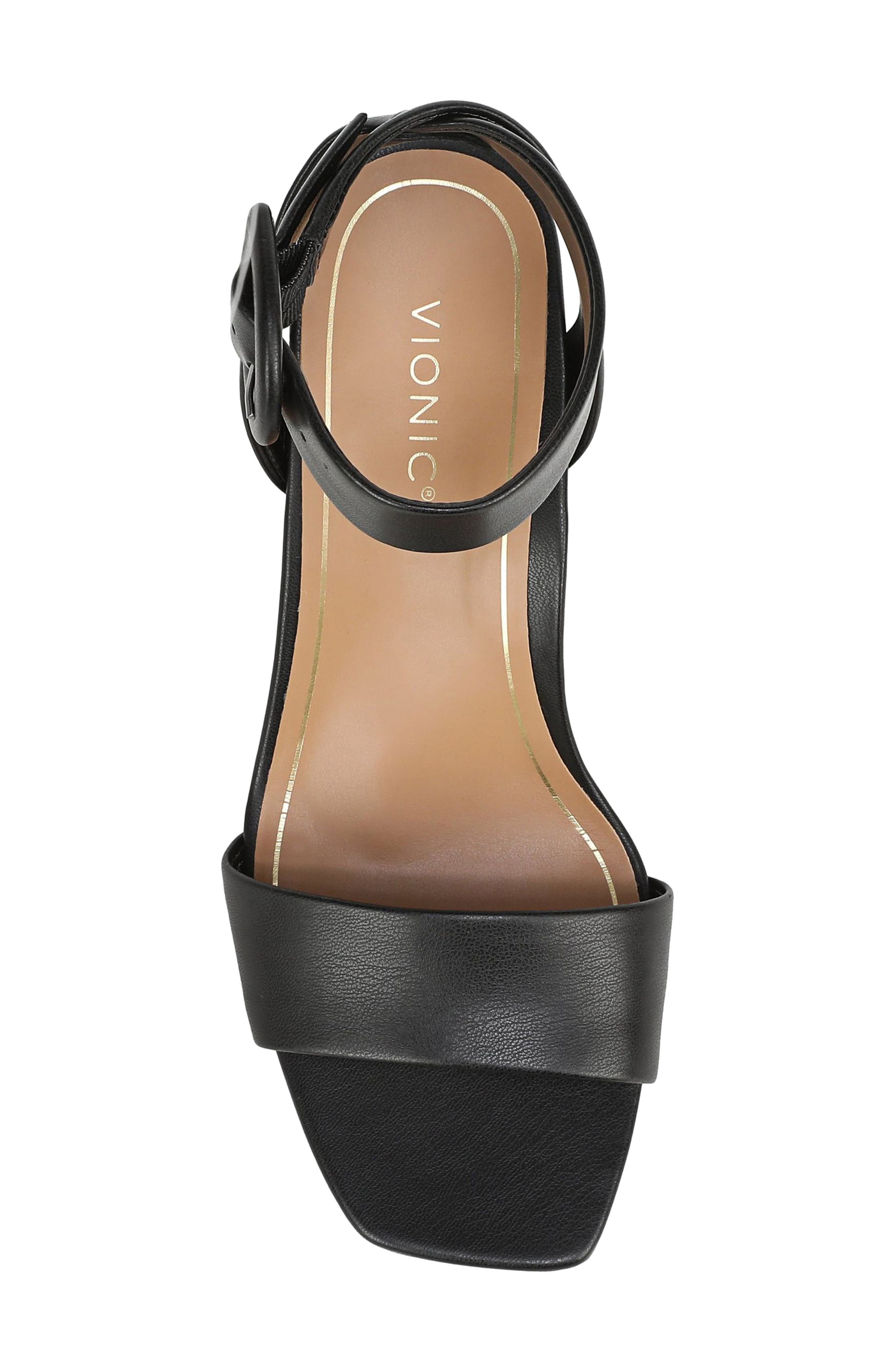 Zinfandel Sandal, Alternate, color, BLACK