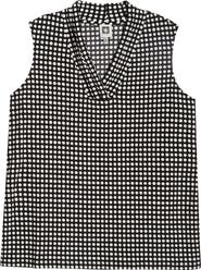 Anne Klein Pearly Polka Dot Top