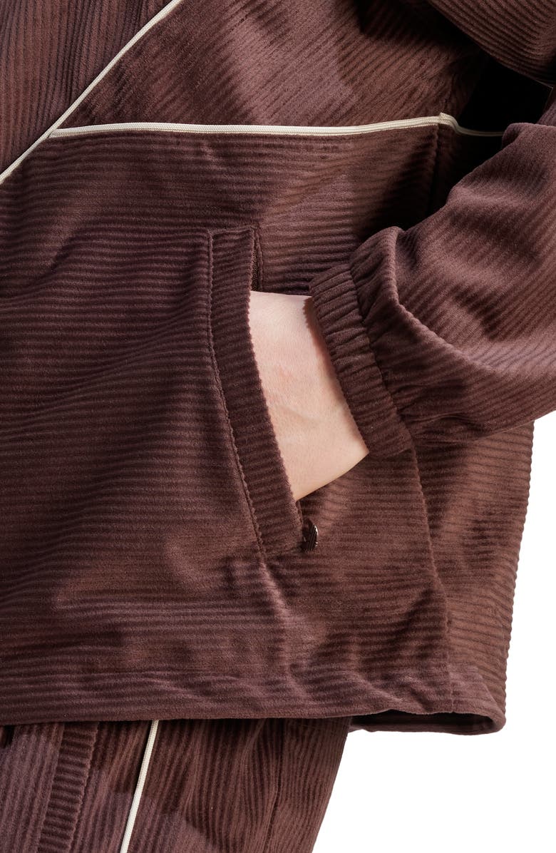 adidas Originals Recycled Polyester Corduroy Track Jacket, Alternate, color, 