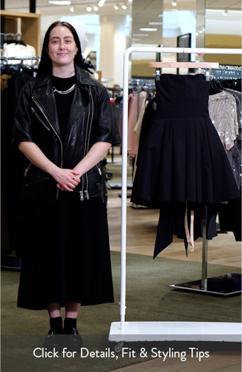 Emmanuela Strapless Fit & Flare Cocktail Dress, sales video thumbnail