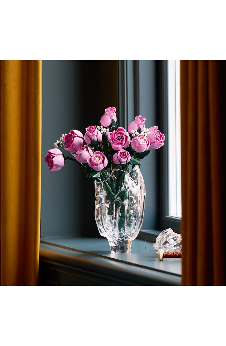 LEGO 18+ Botanicals Bouquet of Pink Roses - 10374, Alternate, color, Pink Multi