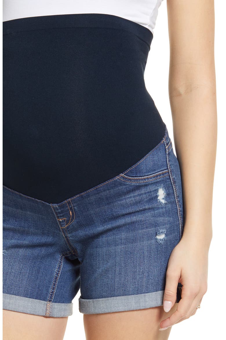 Maternity Shorts, Alternate, color, LEORA