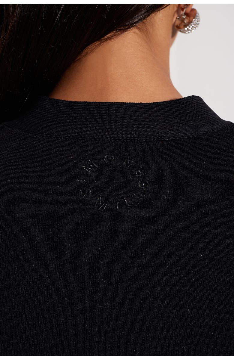 SIMONMILLER Max Belted Knit Cardigan, Alternate, color, Black