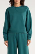 X by Gottex Scuba Knit Activewear Sweatshirt