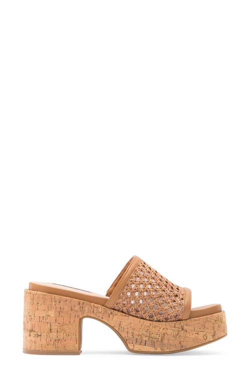 STEVE MADDEN STEVE MADDEN CORAH LATTICED PLATFORM SANDAL 