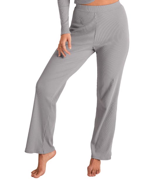 Adore Me Rib Knit Boyfriend Pant In Multi