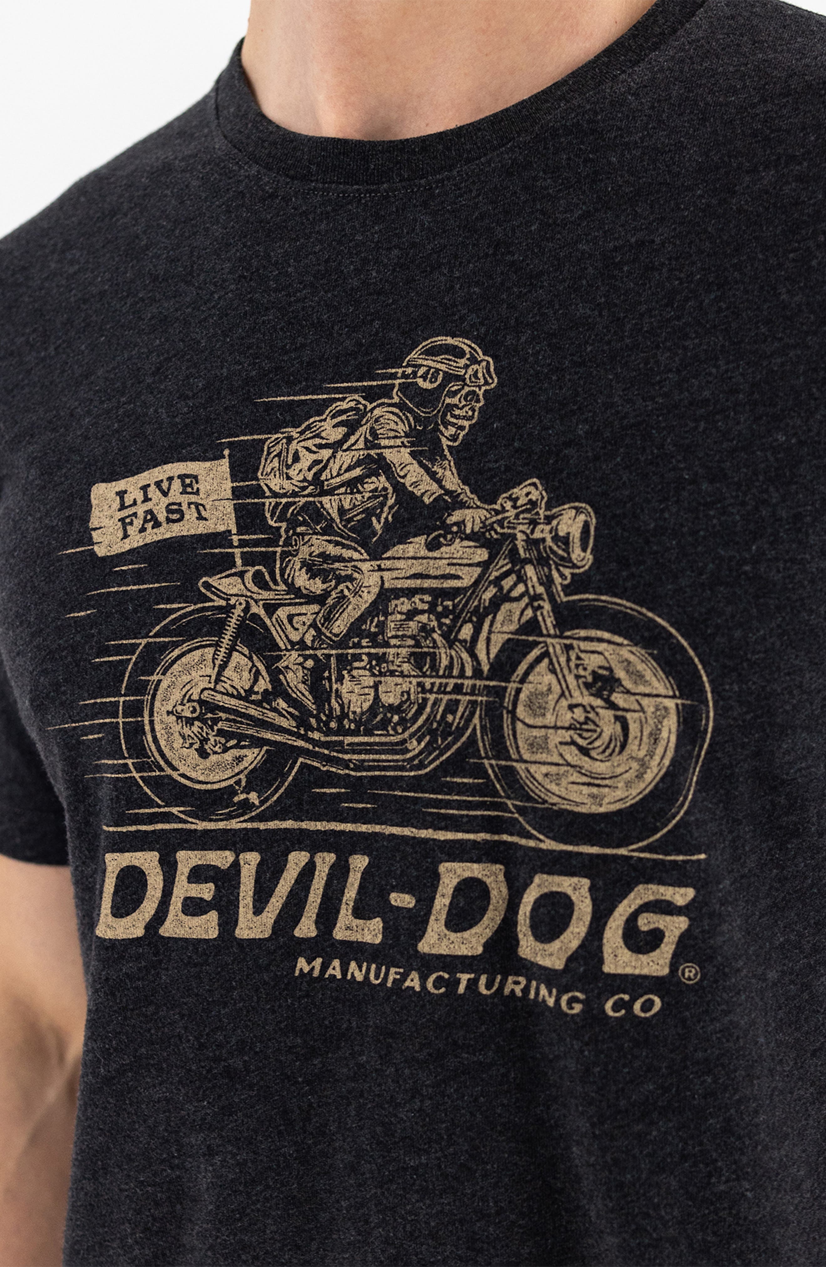 Devil-Dog Dungarees Live Fast Graphic T-Shirt (Men) | Nordstrom