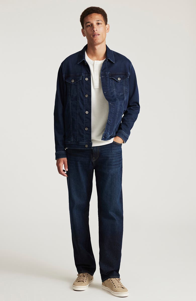 Mavi Jeans Marcel Relaxed Straight Leg Jeans, Alternate, color, Deep Brushed Classic