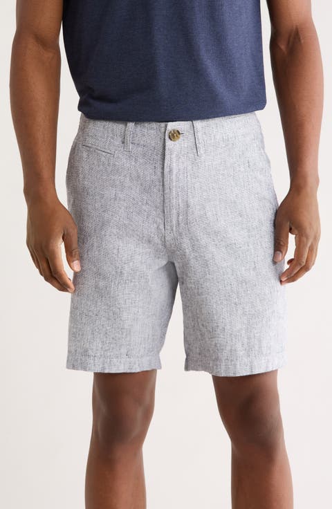 Linen & Cotton 8-Inch Shorts
