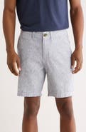 14th & Union Linen & Cotton 8-Inch Shorts