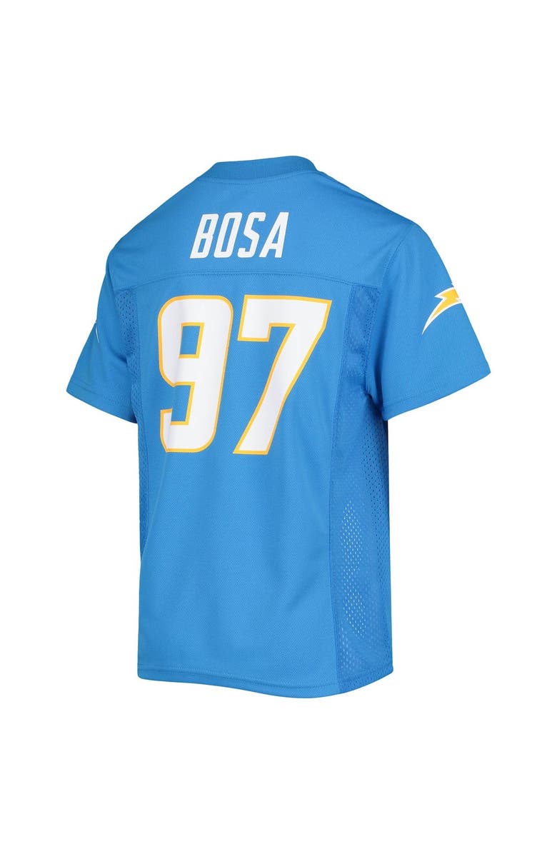 Outerstuff Youth Joey Bosa Powder Blue Los Angeles Chargers Replica Player Jersey, Alternate, color, 