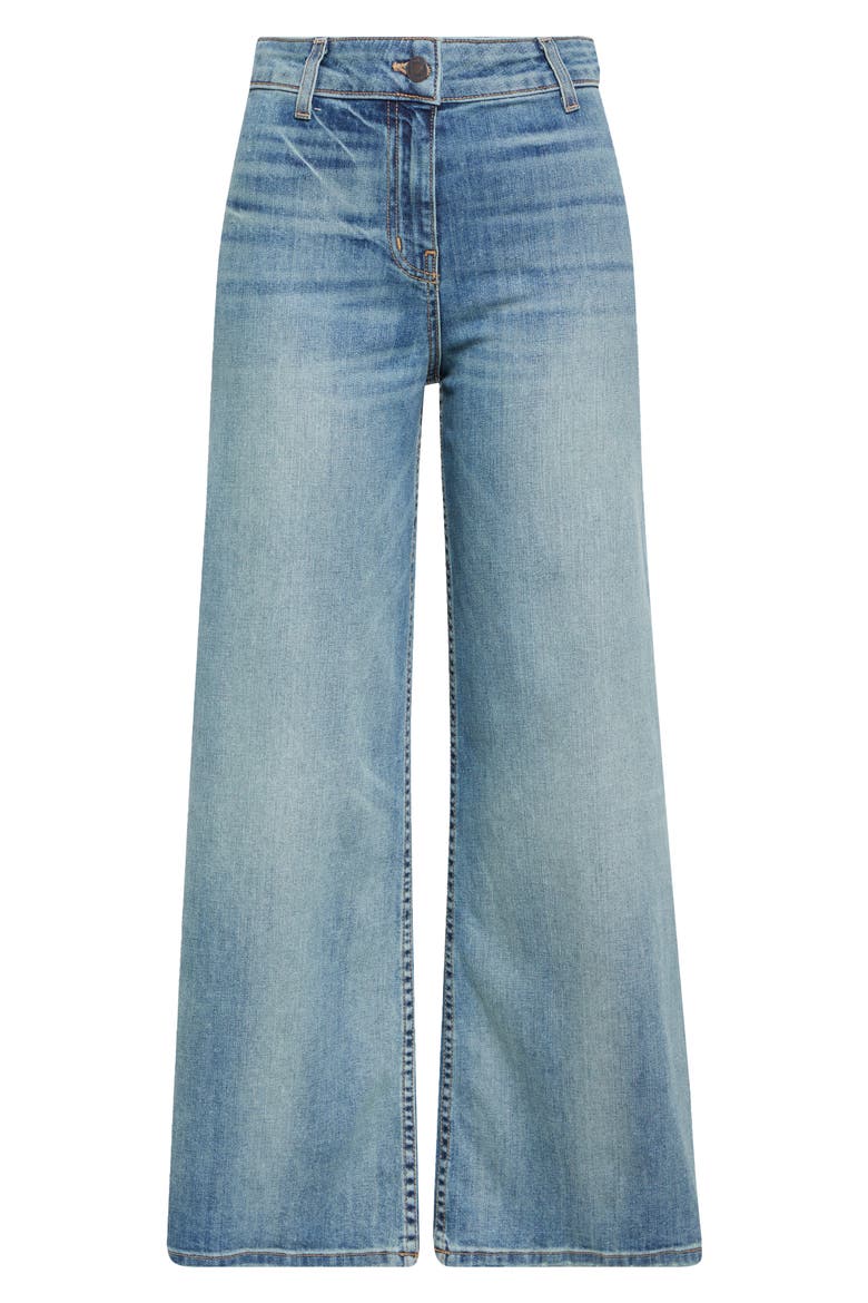 Megan Wide Leg Jeans, Alternate, color, SUMMER WASH