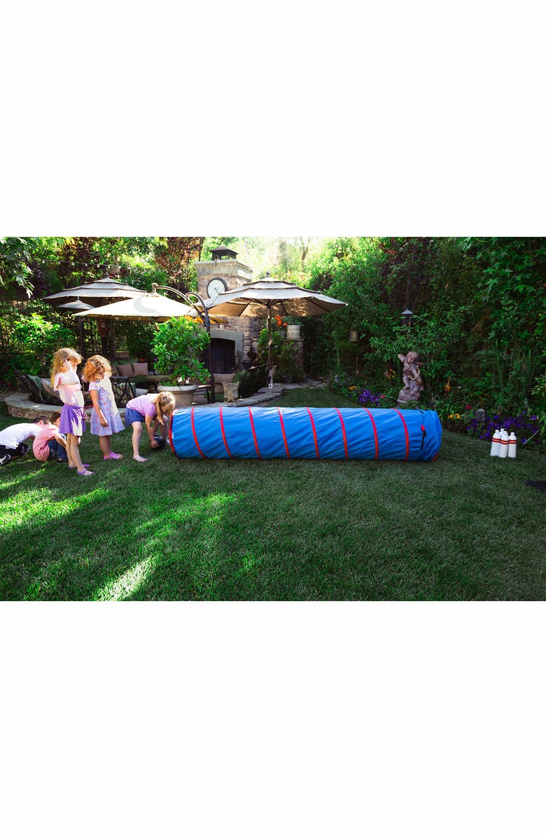 Pacific Play Tents Institutional Tunnel, Alternate, color, Blue Red