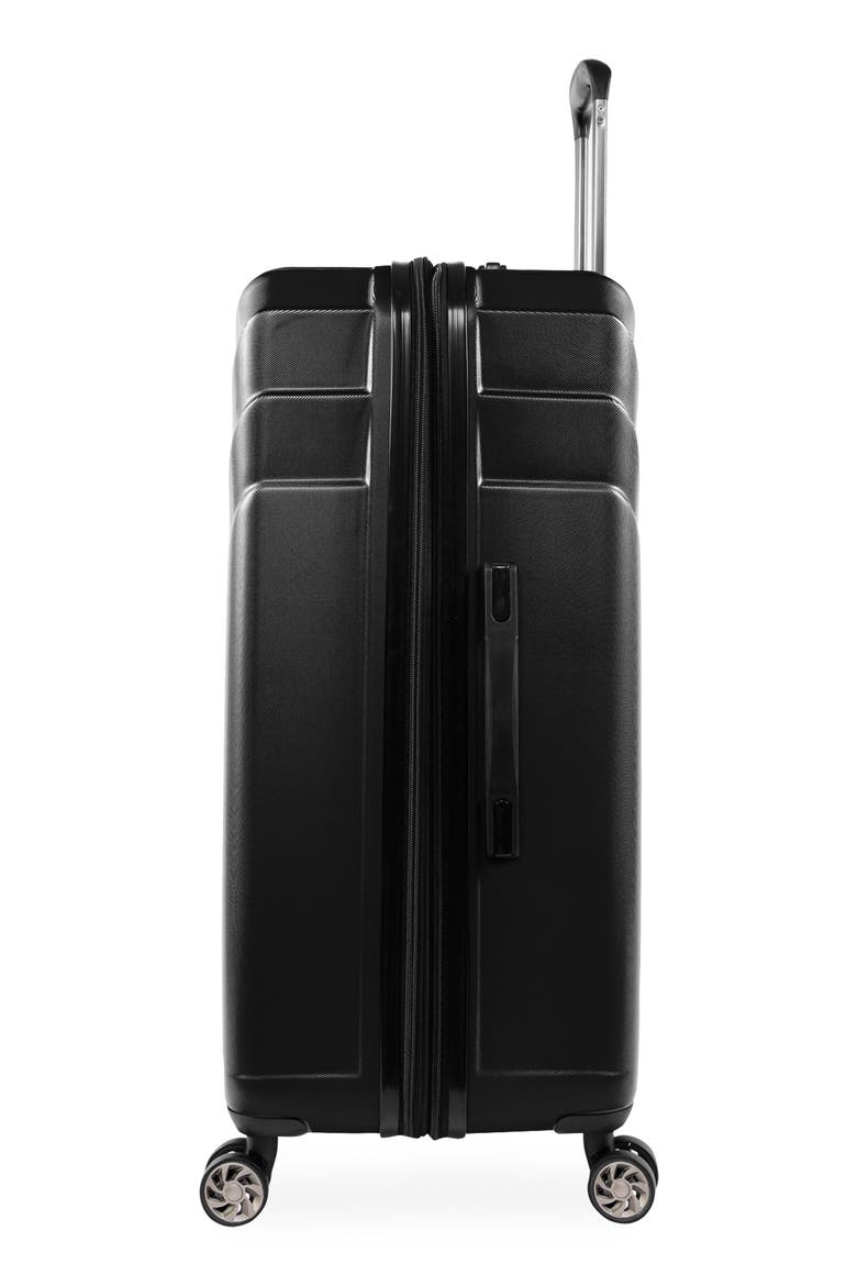 Blake 4-Wheeled Suitcase, Alternate, color, BLACK
