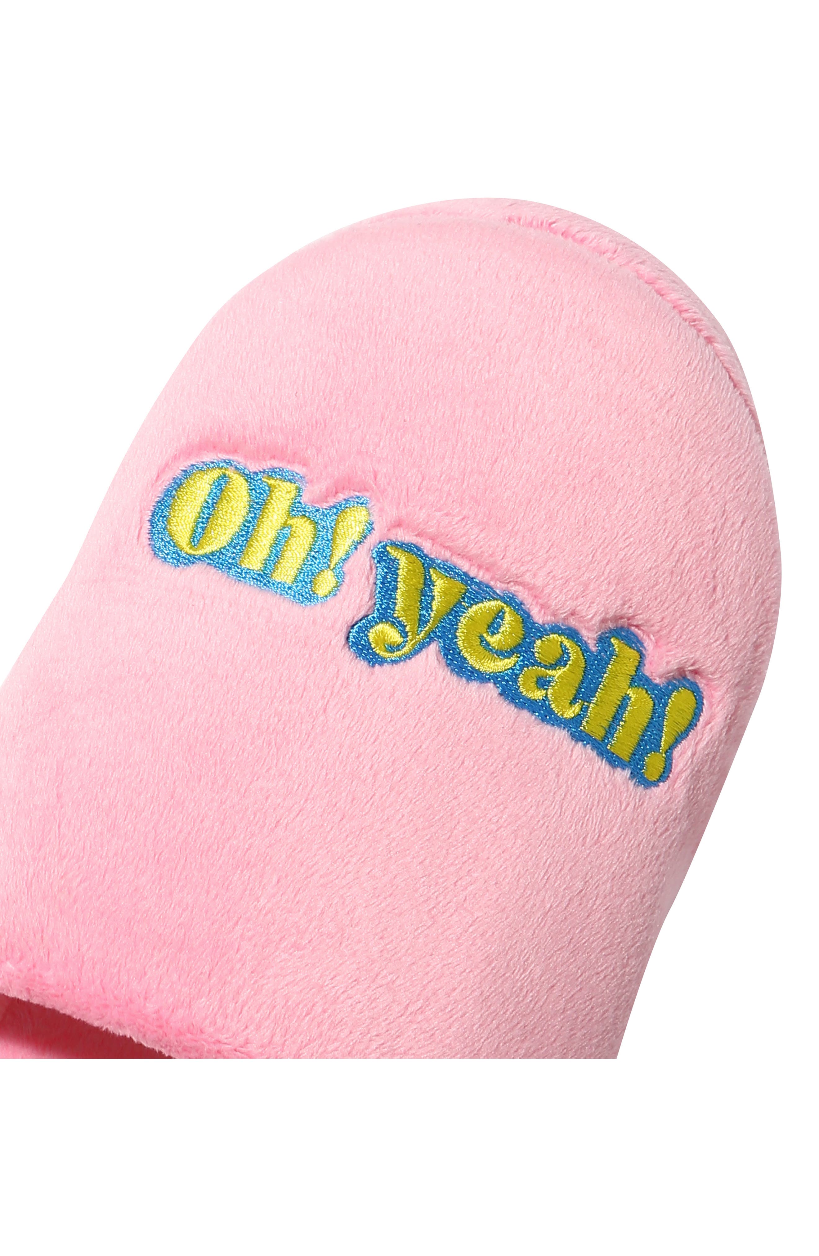 BTS THEMED MERCH Boy with Luv Slipper, Alternate, color, Pink