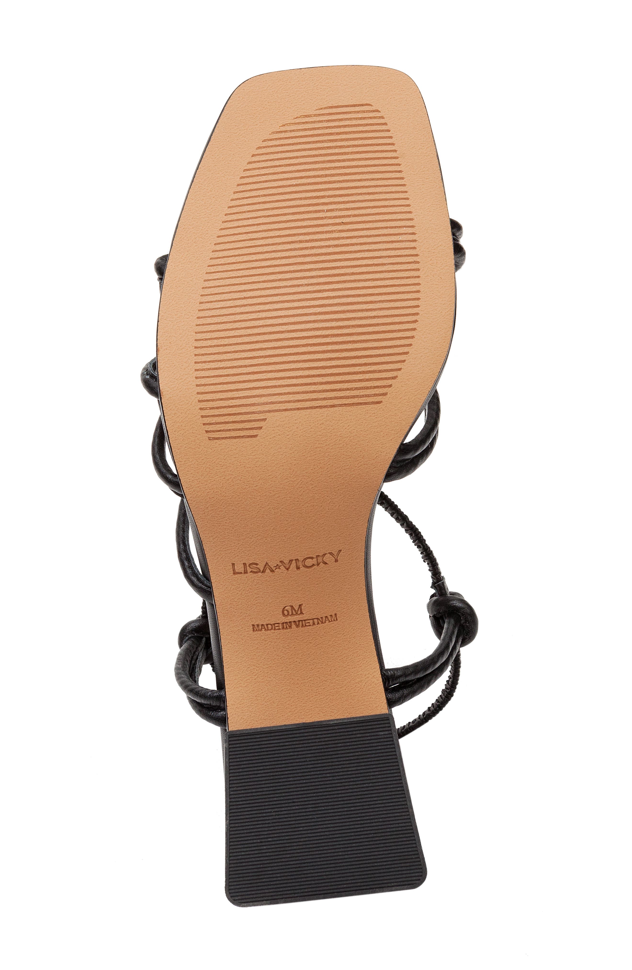 Lisa Vicky Abloom Strappy Block Heel Sandal, Alternate, color, 