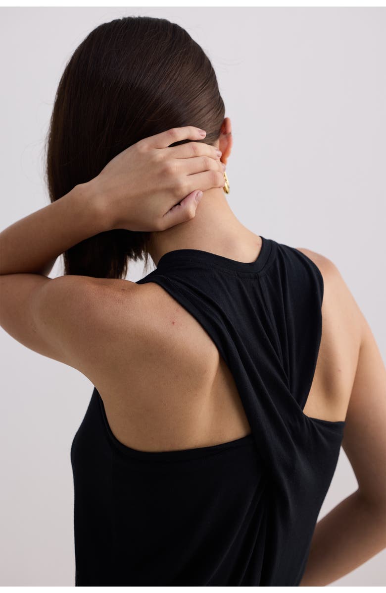 Reistor Back to Basics Top, Alternate, color, Black