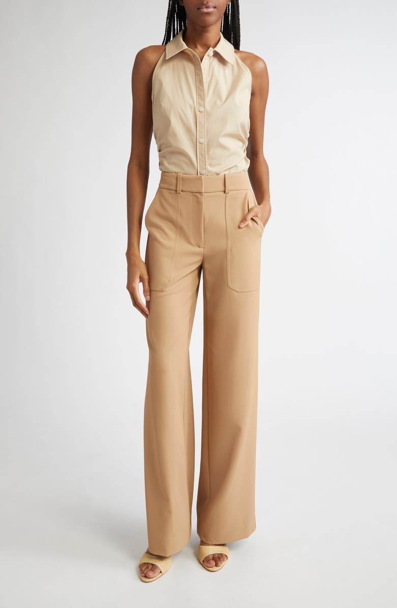 Veronica Beard Cole Wide Leg Pants, Main, color,