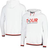 BARSTOOL GOLF Men's Barstool Golf White TOUR Championship Raglan Pullover Hoodie