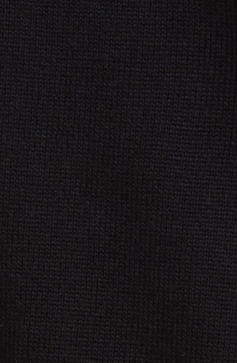 Sandy Liang x Disney 'Cinderella' Slipper Intarsia Lambswool Mock Neck Sweater, Alternate, color, 