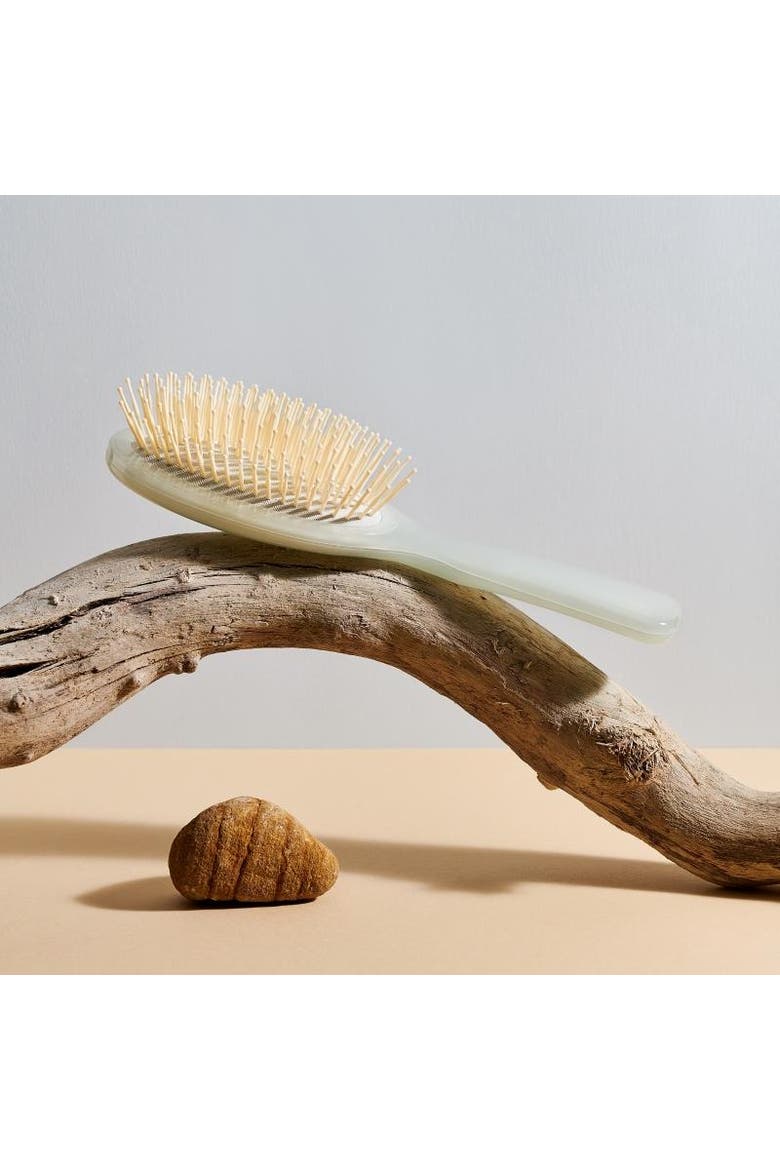 EYE Oval Pom Pin Brush, Alternate, color, Ivory