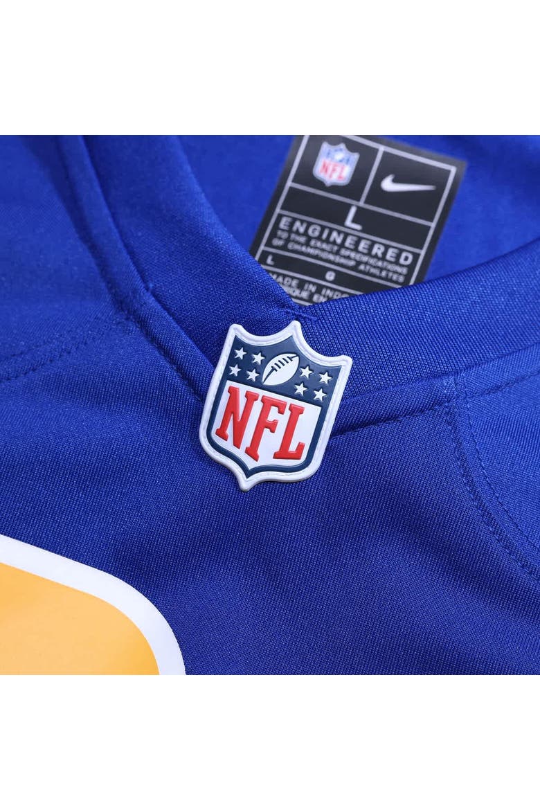 Men's Nike Justin Herbert Royal Los Angeles Chargers 2nd Alternate Game Jersey, Alternate, color, Royal