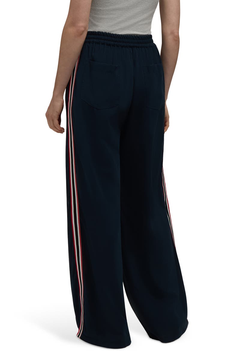 Hunter Wide Leg Drawcord Pant, Alternate, color, Navy