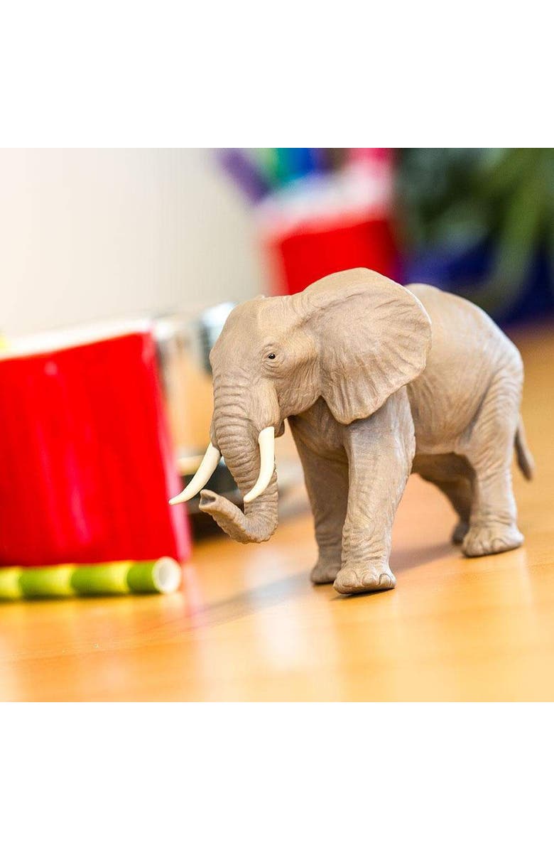 Safari Ltd. African Elephant Kids Toy Figure, Alternate, color, NO COLOR
