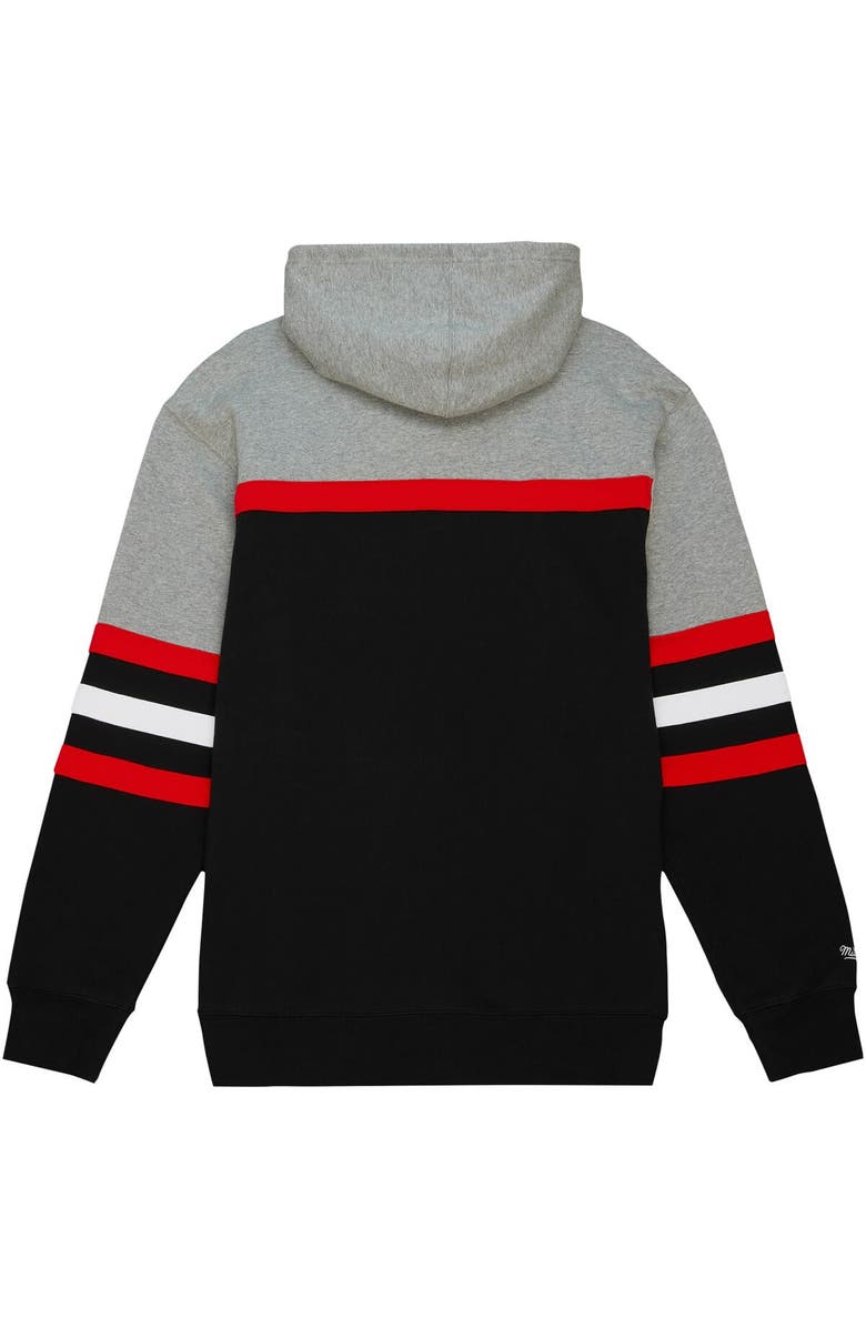 Mitchell & Ness Men's Mitchell & Ness Black Texas Tech Red Raiders Head Coach Pullover Hoodie, Alternate, color, 