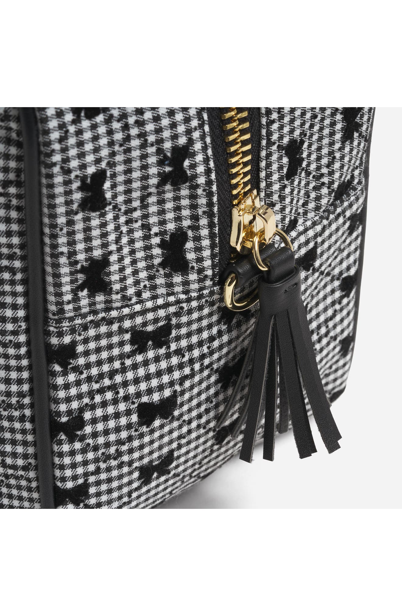 Stoney Clover Lane Large Nylon Pouch, Alternate, color, Tweed Bow