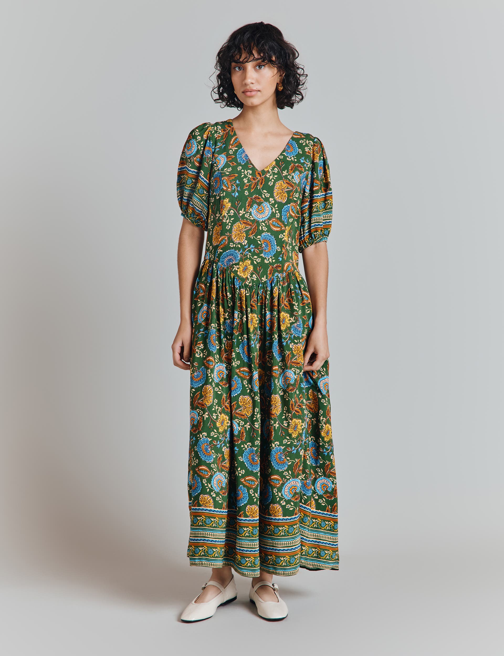 selected Green Floral