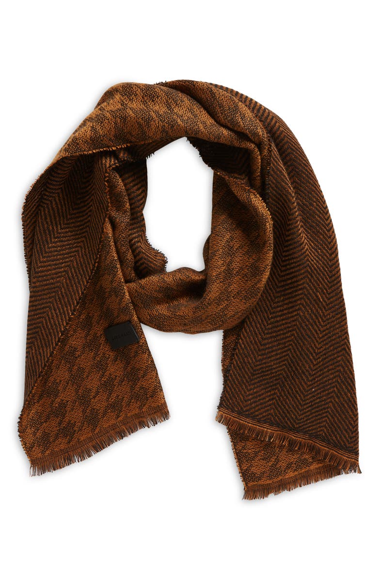 Cole Haan Reverisble Recycled Polyester Scarf, Main, color,
