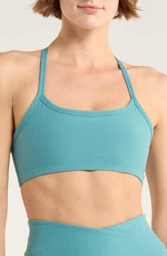 Space Dye Slim Racerback Sports Bra