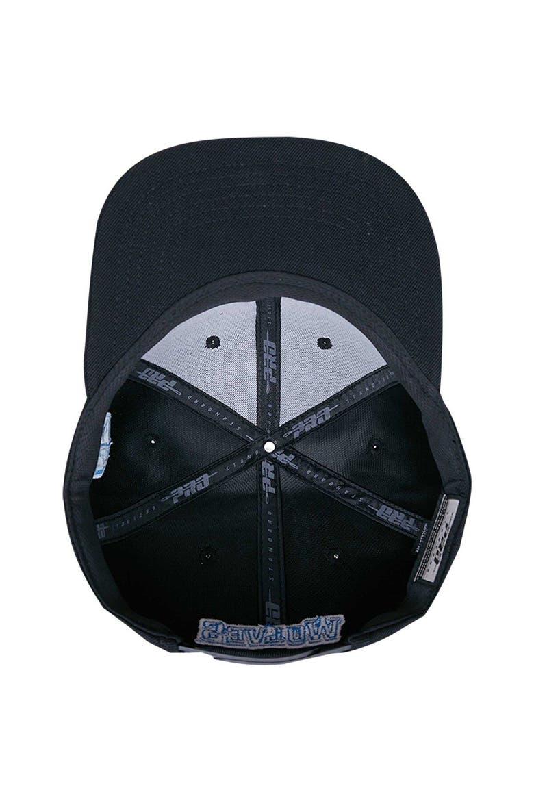Men's Pro Standard Black Cheyney Wolves Arch Over Logo Evergreen Snapback Hat, Alternate, color, Black