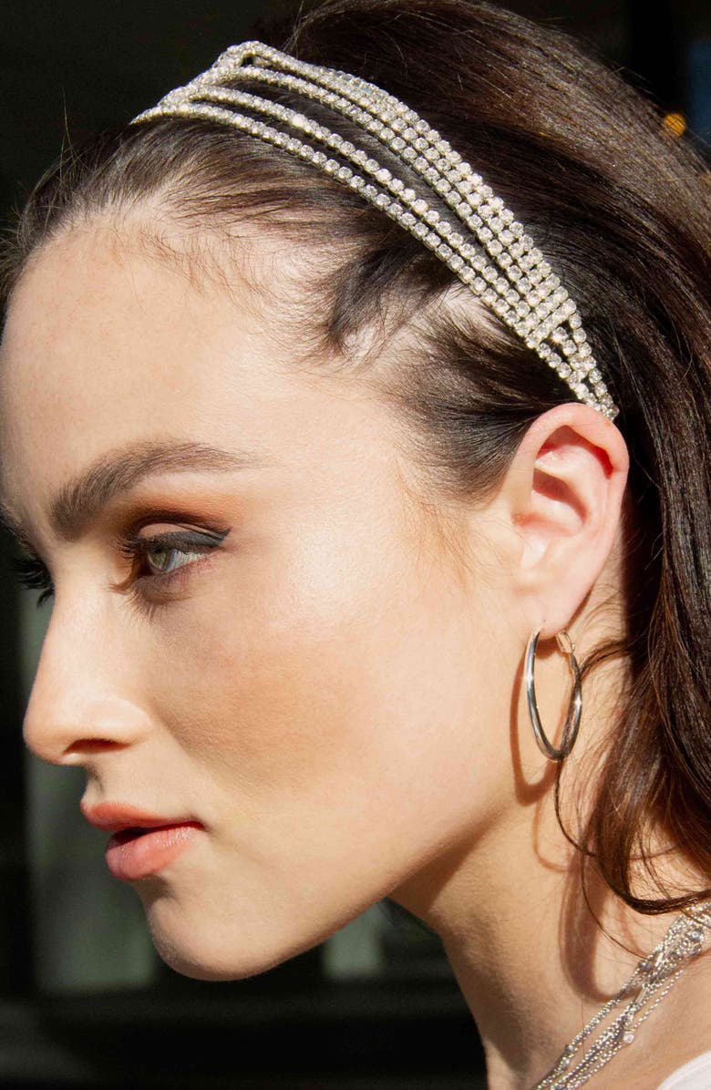 Ettika Crystal Headband, Alternate, color, 