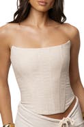 JLUXLABEL Fenix Reversible Linen Corset